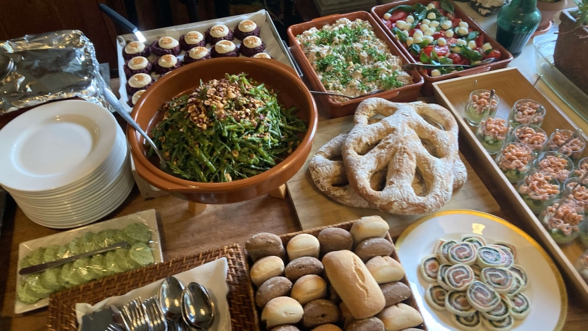Buffetten en Walking Diners